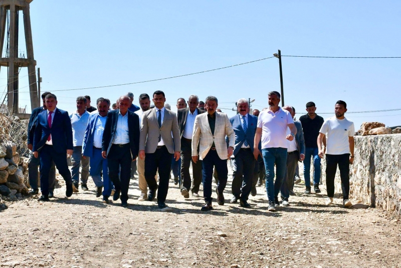 Şırnak Milletvekili Tatar ve Beraberindeki Heyetten İdil Köylerine Çıkarma: Talepler Yerinde Dinlendi