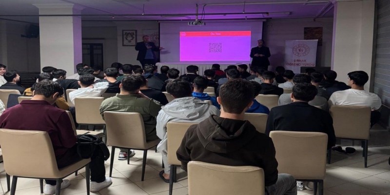 Şırnak Öğrenci Yurdunda “Kadına Yönelik Şiddet” Konulu Farkındalık Semineri Düzenlendi