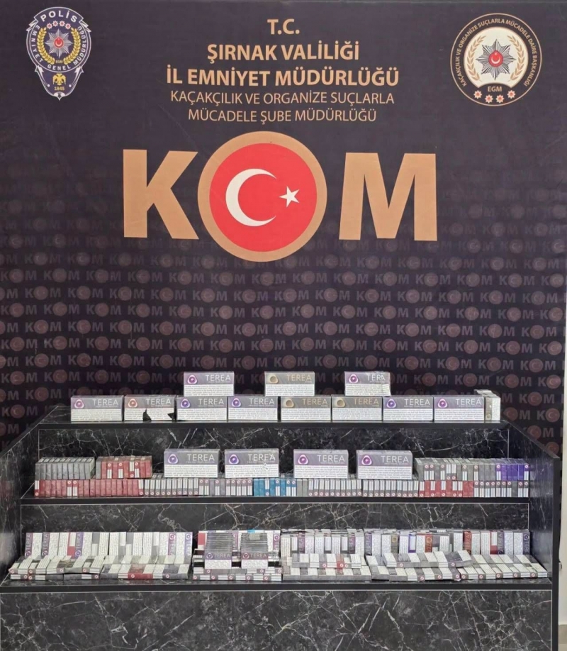 Şırnak ve İlçelerinde Geniş Çaplı Operasyon: Milyonluk Kaçakçılık Fileye Takıldı