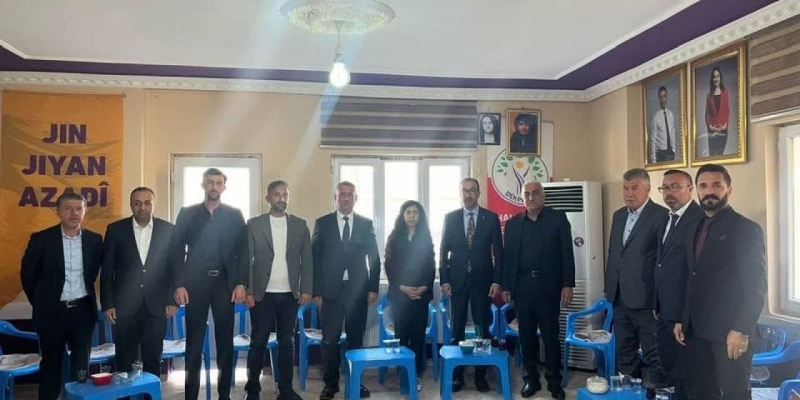 Şırnak’ta AK Parti’den DEM Parti’ye Bayram Ziyareti