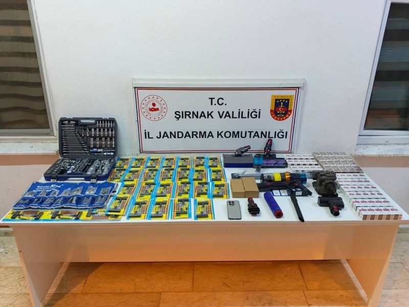 Şırnak’ta kaçakçılığa jandarma darbesi: 1 tutuklama 146 şüpheliye işlem