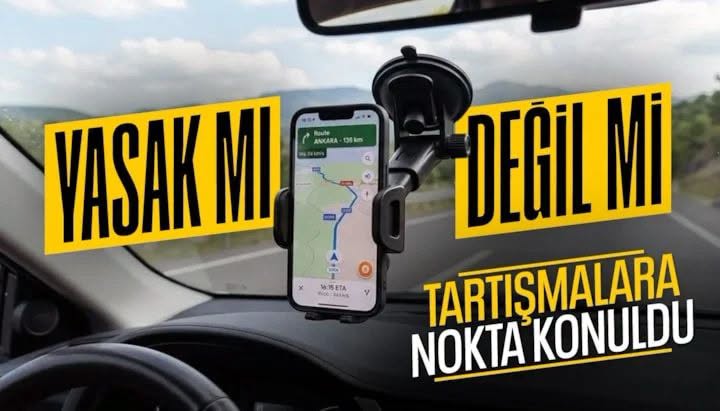Tartışmaların odağındaki araç içi telefon tutucular ve multimedya sistemleri için karar verildi