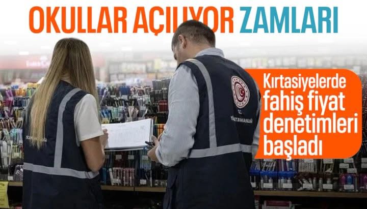 Ticaret Bakanlığı okulların açılmasına günler kala denetimlerini artırdı