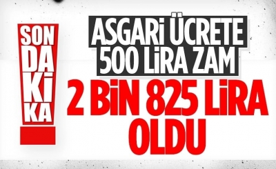 2021 yılı asgari ücreti açıklandı