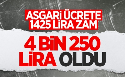 2022 yılı asgari ücreti açıklandı