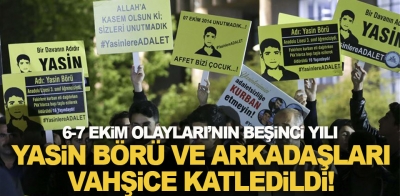 31 kişinin yaşamını yitirdiği 6-7 Ekim olayları 5. yılına girdi