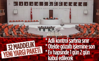 4'üncü yargı paketinin detayları belli oldu