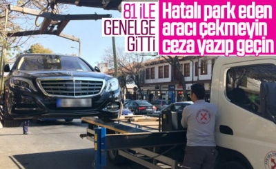 81 ile park yasağı genelgesi 