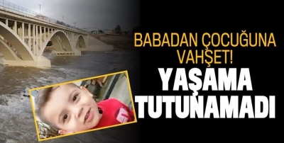 9 yaşındaki oğlunu Dicle Nehri'ne attı! Talihsiz çocuk hayatını kaybetti