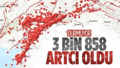 AFAD Deprem Müdürü Orhan Tatar: Şu ana kadar 3 bin 858 artçı deprem yaşandı