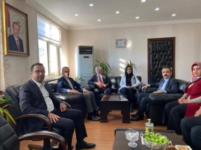 AK Parti heyetinden Kaymakam Özsoy’a ziyaret