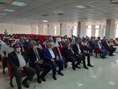 AK Parti idil ilçe Başkanı Murat Ay Kaymakam Refik Özsoya Hayırlı Olsun ziyaretinde Bulundu