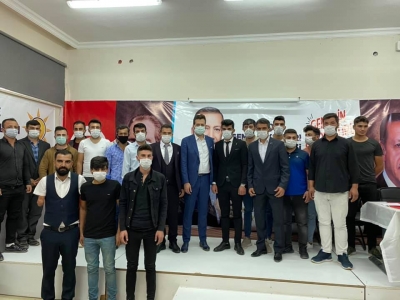 AK Parti idil ilçe Gençlik Kolları Başkanlığına Suat Aşkın Seçildi.