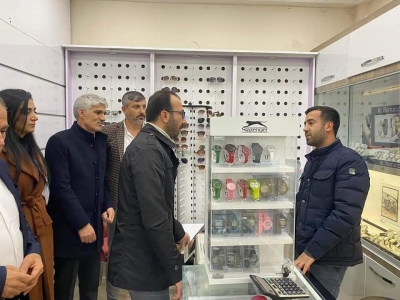 AK Parti Şırnak İl Başkanı İbrahim Halil Erkan'dan İdil’de Esnaf Ziyareti 