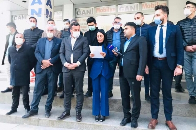 AK Parti Şırnak  İl Teşlikaltından  Başbuğ, Sağlar ve Ataklı hakkında suç duyurusu