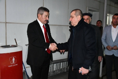 Ak Parti Şırnak Yönetiminden MHP İl Başkanı Saluci'ye Ziyaret