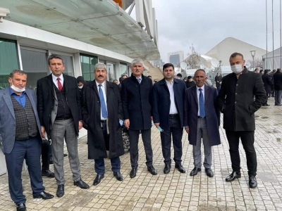 AK Parti’nin Ankara’daki 7. Olağan kongresine idil ilçe teşkilatı da tam kadro katıldı.