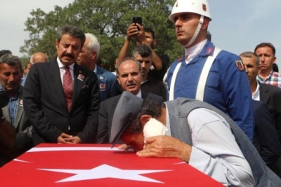 Ankara'da tedavi gören güvenlik korucusu, 12 gün sonra şehit oldu