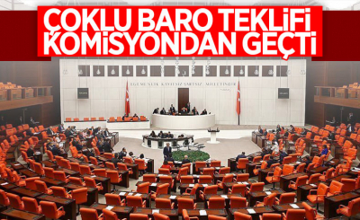 Avukatlık Kanunu teklifi TBMM Adalet Komisyonu'ndan geçti