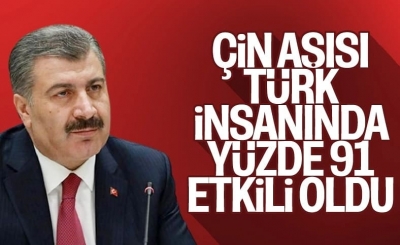 Bakan Koca: Çin'den alınan korona aşısı yola çıkıyor