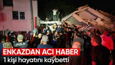 Balıkesir depreminde 1 can kaybı