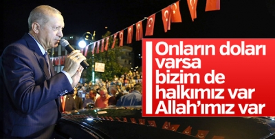 Başkan Erdoğan: Çeşitli kampanyalar yürütüyorlar