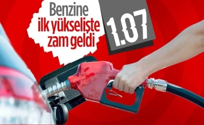 Benzine zam geliyor