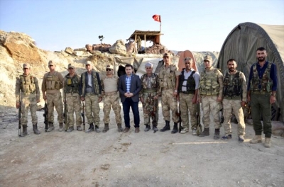 Beytüşşebap Kaymakamı İsmail Pendik'ten üs bölgelerine ziyaret