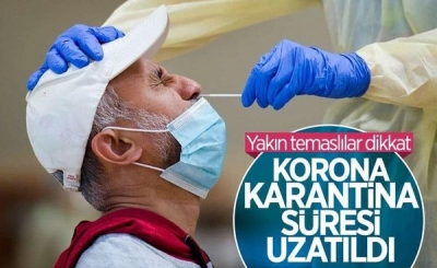 Bilim Kurulu, karantina süresini 14 güne uzattı