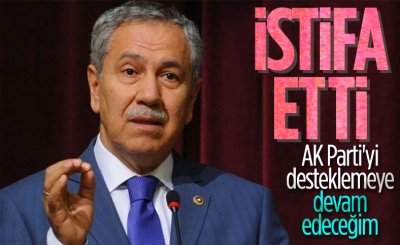 Bülent Arınç, YİK üyeliğinden istifa etti