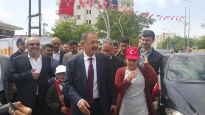 Çevre Ve Şehircilik Bakanı Mehmet Özhaseki İdil’de Toplu Açılış Törenine Katıldı.