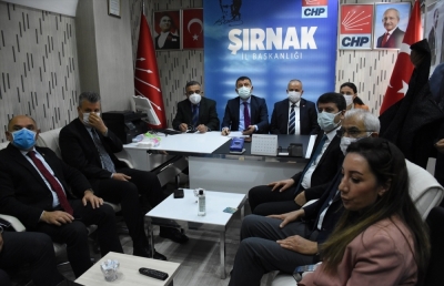 CHP Ekonomi Masası heyeti Şırnak'ta