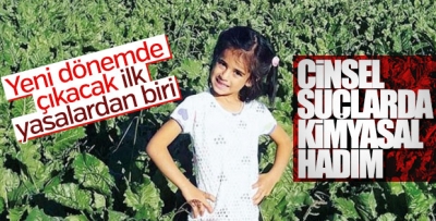 Cinsel suçlarda kimyasal hadım devreye girecek