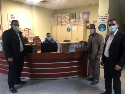 Cizre Devlet Hastanesi İdaresinden Yeni Yıl Ziyareti. 