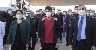 Cizre’de sağlık çalışanının darp edilmesine tepki