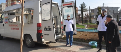 Çorba ikram aracı her yerde