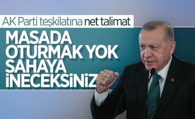 Cumhurbaşkanı Erdoğan’dan, AK Parti teşkilatlarına ‘2023’ talimatı