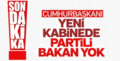 Cumhurbaşkanı Erdoğan yeni kabineyle ilgili detay verdi