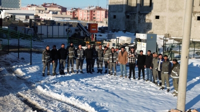 DEDAŞ Arıza Ekipleri İdil’de Zorlu Kış Şartlarında Sahada