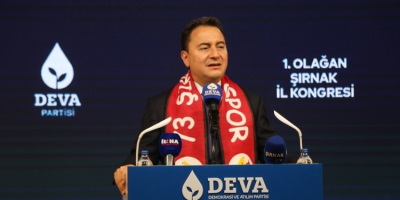DEVA Partisi Genel Başkanı Babacan, Partisinin Şırnak il kongresine Katıldı. 