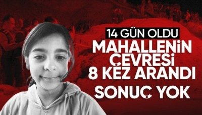 Diyarbakır'da kaybolan küçük Narin 14 gündür aranıyor