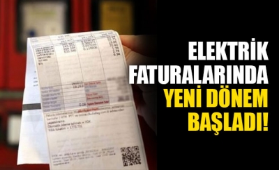 Elektrik faturalarında yeni dönem başladı! Artık dağıtım bedeli...