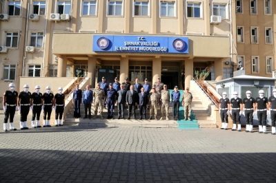 Emniyet Genel Müdürü Mehmet Aktaş Şırnak'ta