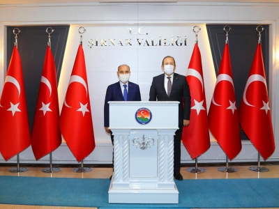 Emniyet Genel Müdürü Mehmet Aktaş, Şırnak'ta incelemelerde bulundu