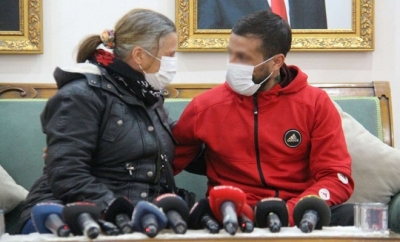 Evlat nöbetindeki bir aile daha çocuğuna kavuştu