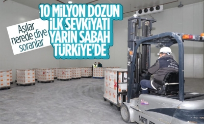 Fahrettin Koca: Aşıların ikinci sevkiyatının ilk bölümü yarın geliyor