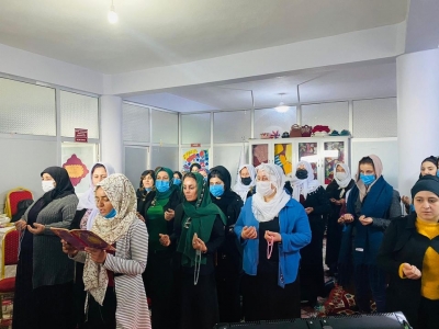 Geleceğe Işık Saçan Şırnak Kadın Derneği Üyeleri ve Şehit Yakınları Cumhurbaşkanı Recep Tayyip Erdoğan’ın Sağlığına Kavuşmasından Sonra Mevlid Programı Düzenledi 