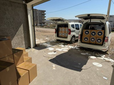 Genç İdilli İş Adamları Derneğinden ihtiyaç sahibi ailelere yardım kolisi
