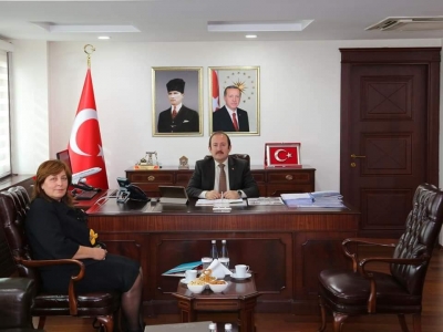 Halef ve Selef il Milli Eğitim Müdürleri, Vali Ali Hamza Pehlivan’ı Ziyaret Etti