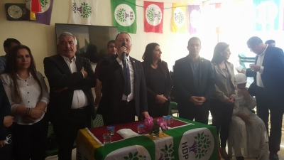 Hdp Eş Genel Başkanı Sezai Temelli, İdil’de Halk Günü Toplantısına Katıldı.